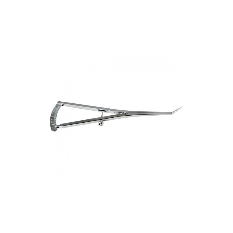 Castroviejo Caliper Long Beak 45º Tip 0-40mm