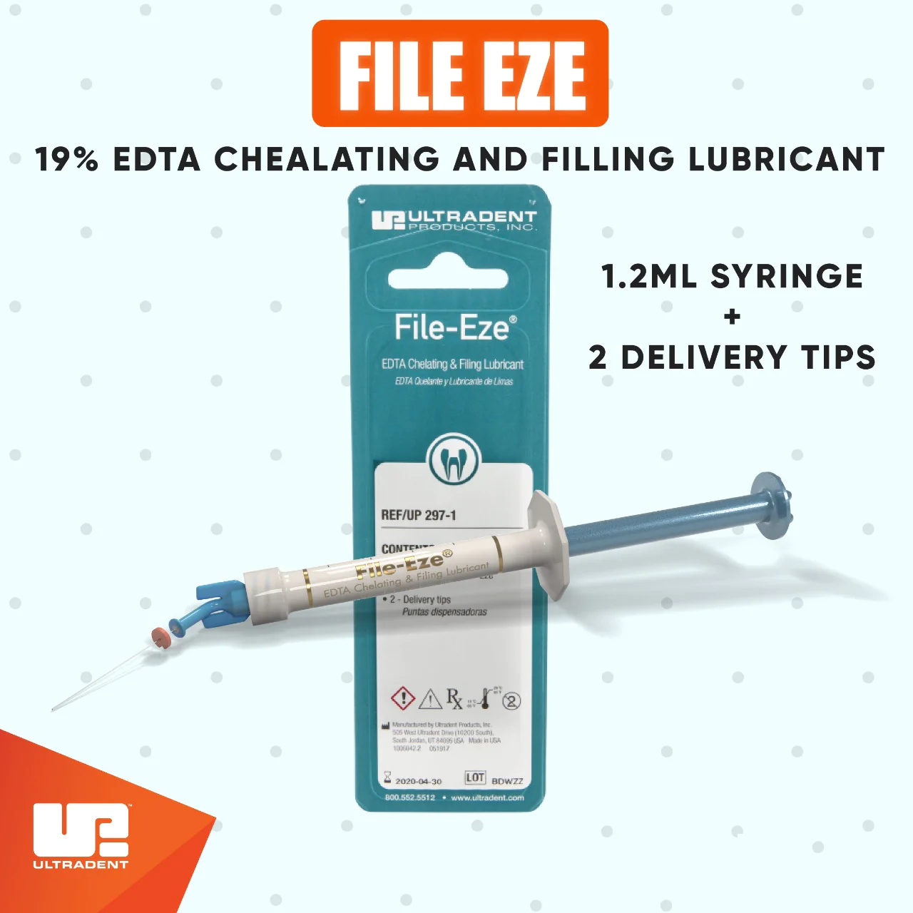 Ultradent-File-Eze Single Kit