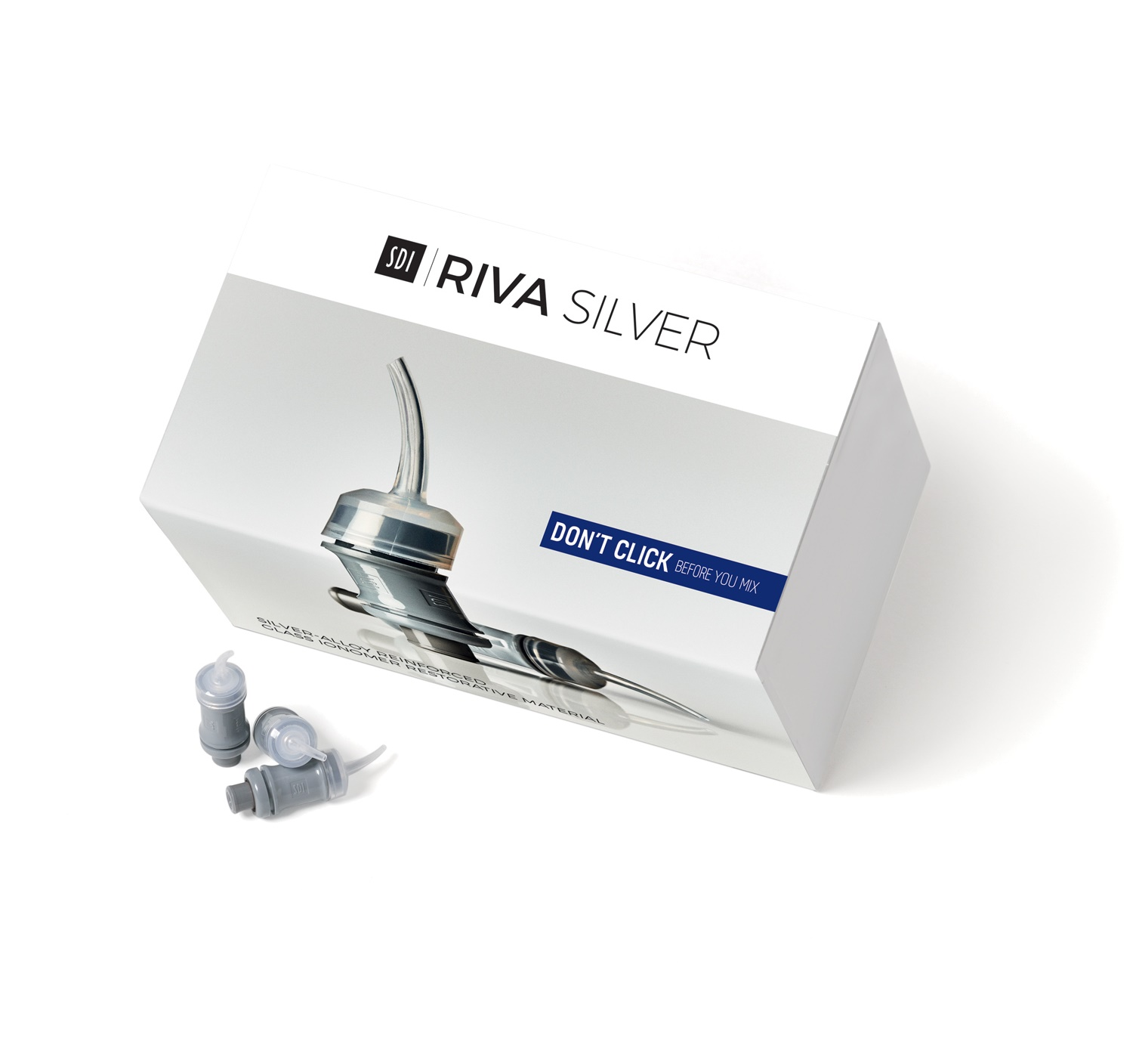 Riva Silver Capsules (Box of 50)