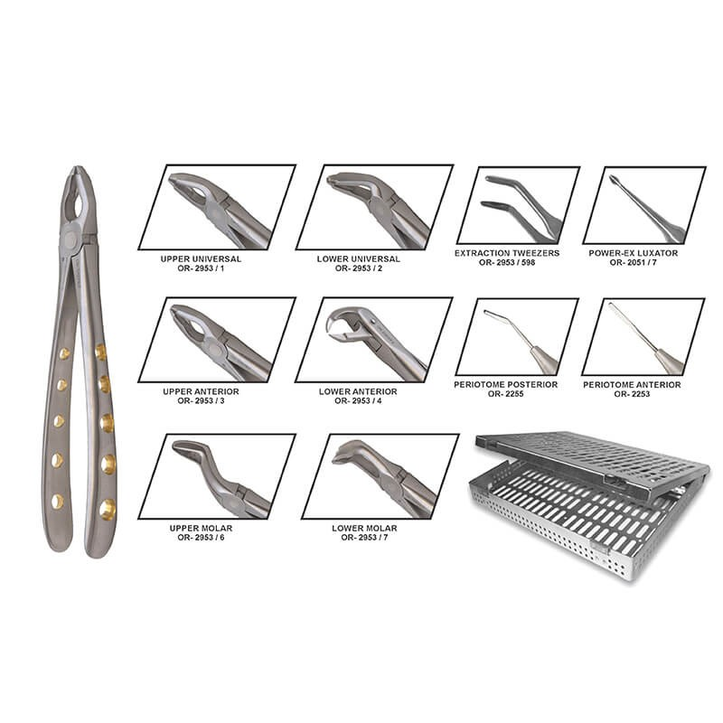 Extraction Forceps Set