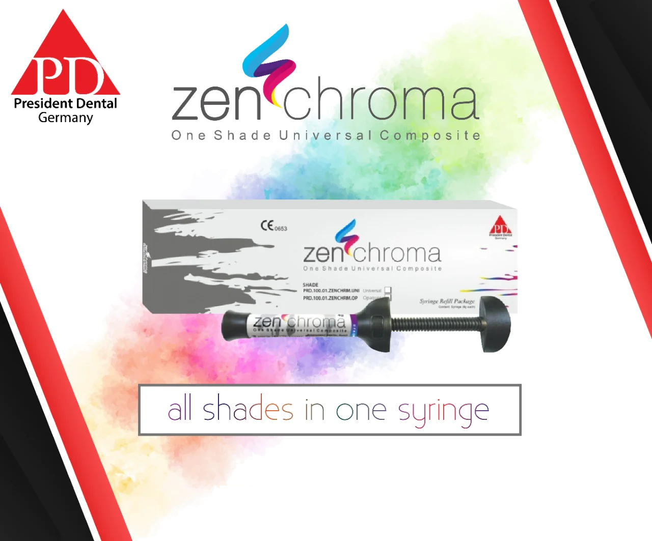 President Dental – Zenchroma (One Shade Composite)