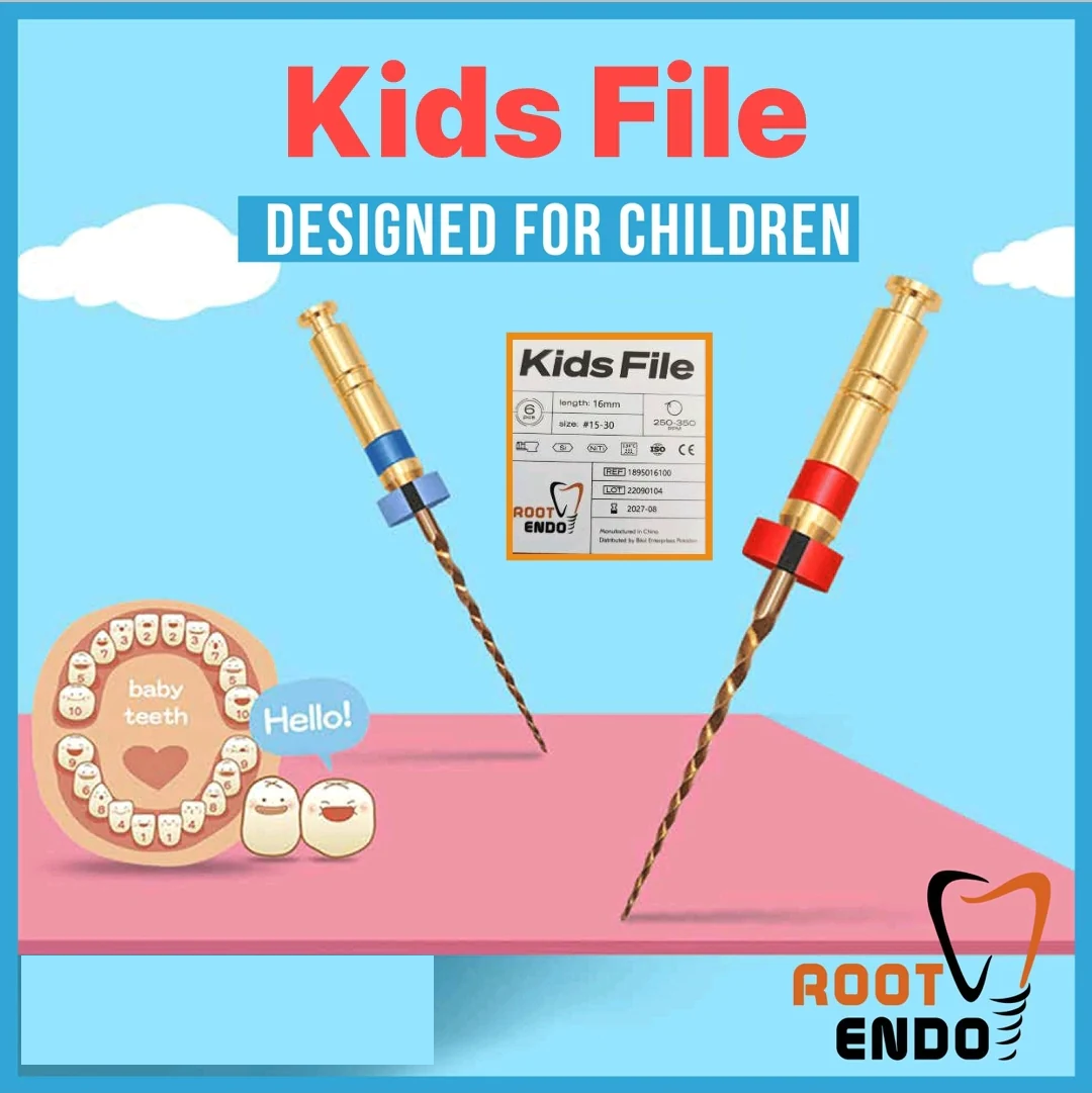 Root Endo – Kiddo Rotary File (Designed for Children)