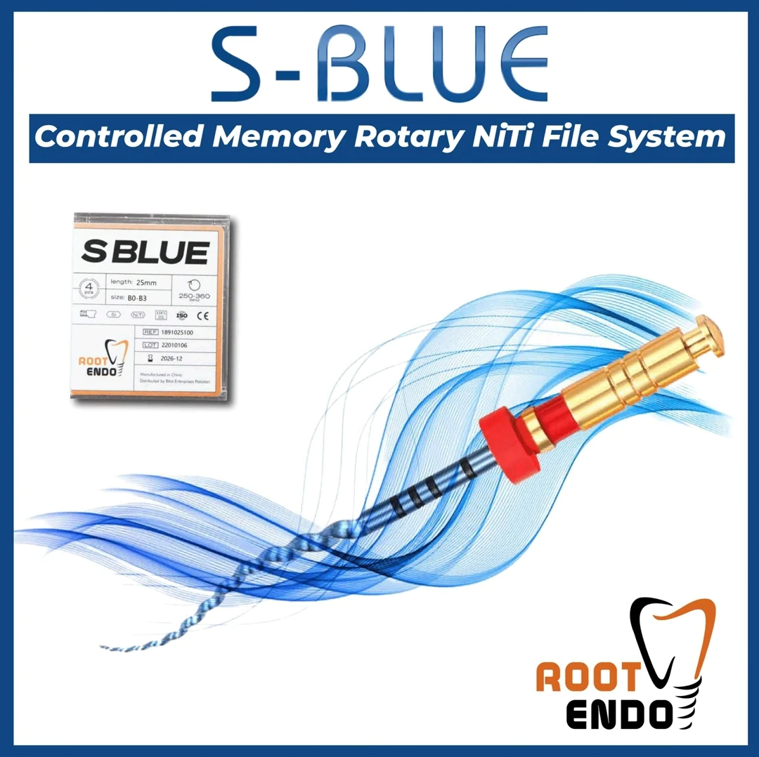 Root Endo – S Blue (Controlled Memory Rotary NiTi Files)