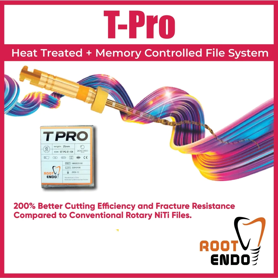 Root Endo – T-Pro Rotary NiTi Files