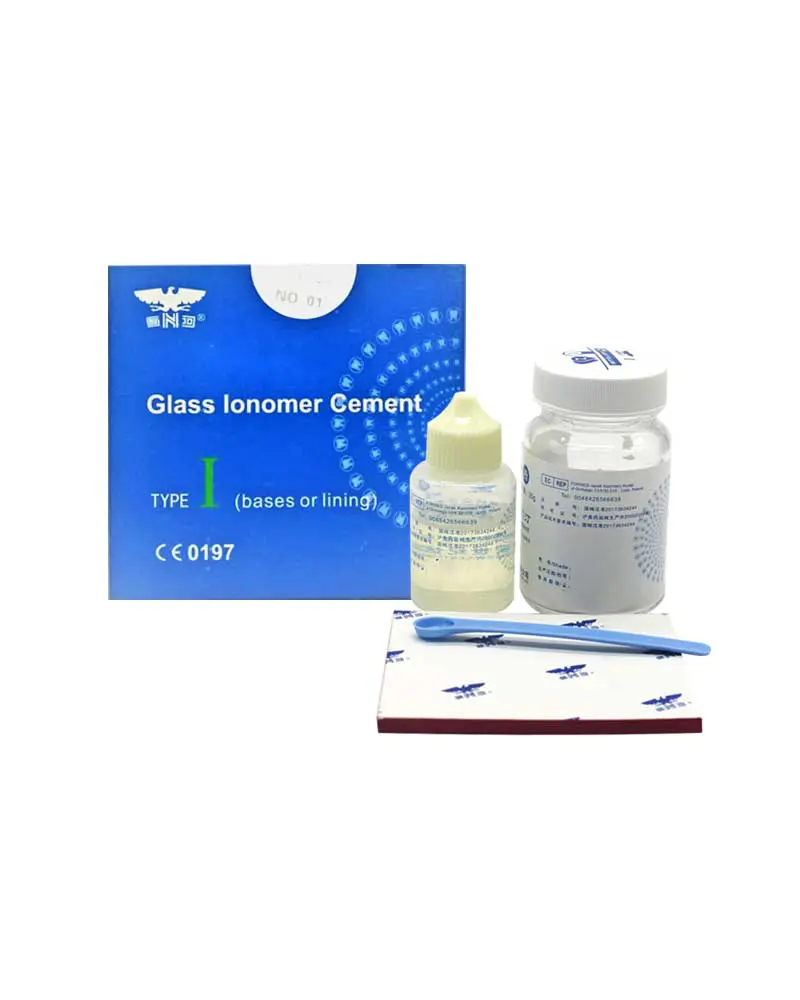 SND- GLASS IONOMER CEMENT TYPE 1 (BASES OR LINING)