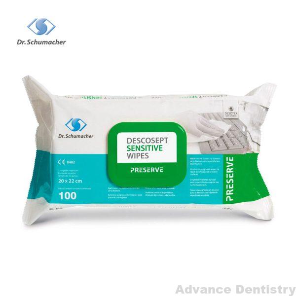 Dr Schumacher DESCOSEPT SENSITIVE WIPES(Wipes for rapid disinfection)