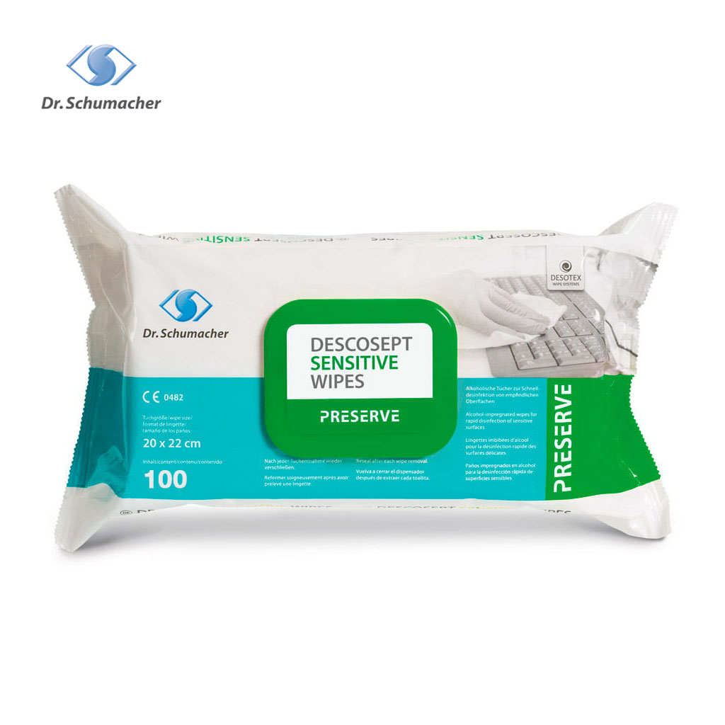 Dr Schumacher DESCOSEPT SENSITIVE WIPES(Wipes for rapid disinfection)