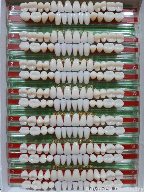 Vital teeth set