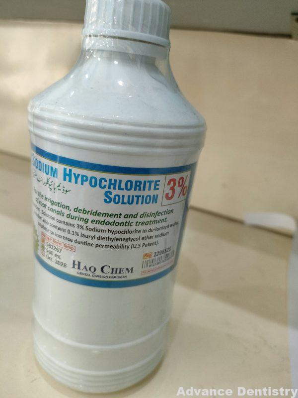 Sodium hypochlorite 3% Solution