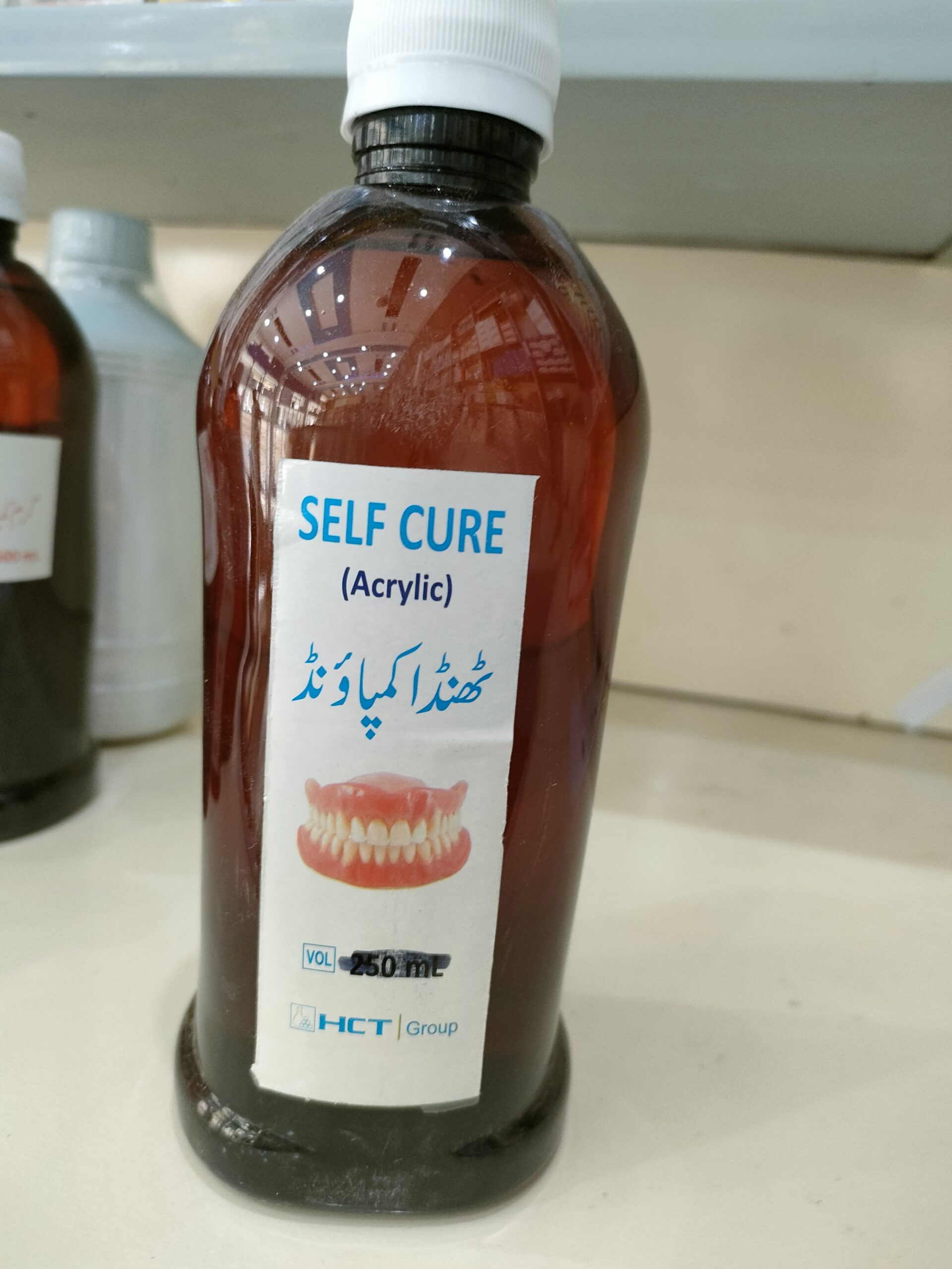 Self cure liquid