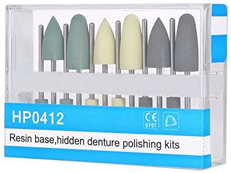 Resin base hidden denture polishing kit