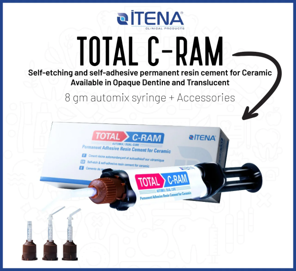 Itena Clinical - Total C-Ram (self-etching and self-adhesive permanent resin cement)