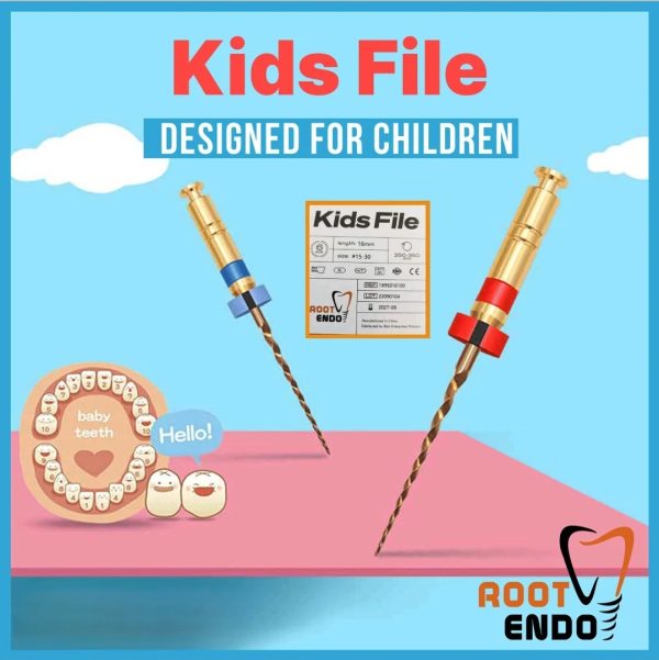 Root Endo - Kiddo Rotary File (Designed for Children)