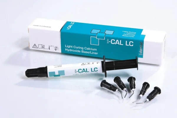 i-CAL Light Curing Calcium Hydroxide Base/Liner 2.5g, 5 tips