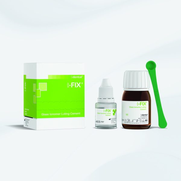 i-FIX Glass ionomer luting cement 20g powder, 13g liquid
