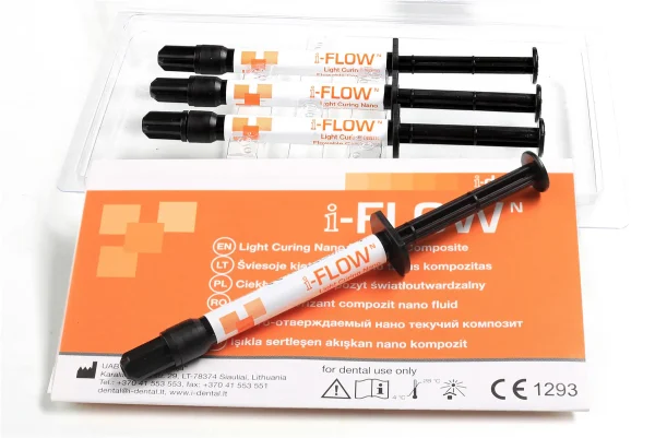 i-FLOW N Nano Flowable Composite 2g, 3 Tips