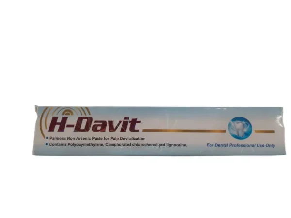 H-Davit Non Arsenic Paste for pulp devitalization for dental